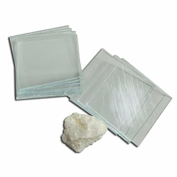 Frey Scientific Thin Glass Plates - 4 x 4 Inches, 12PK GLP4X4-PK/12